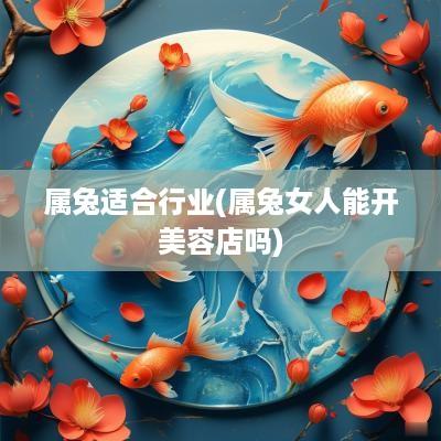 属兔适合行业(属兔女人能开美容店吗)