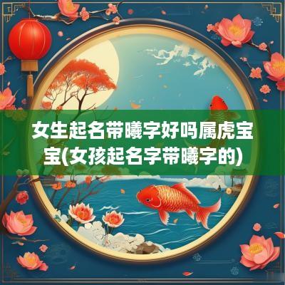 女生起名带曦字好吗属虎宝宝(女孩起名字带曦字的)