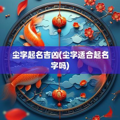 尘字起名吉凶(尘字适合起名字吗)