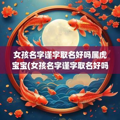 女孩名字谨字取名好吗属虎宝宝(女孩名字谨字取名好吗属虎的)