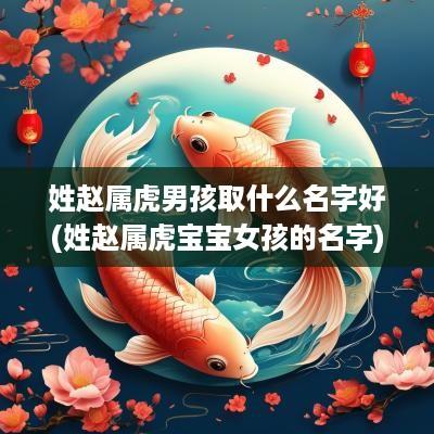 姓赵属虎男孩取什么名字好(姓赵属虎宝宝女孩的名字)