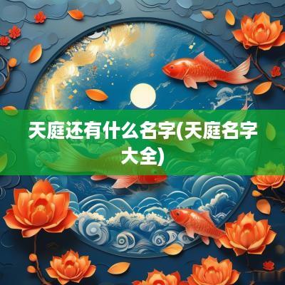 天庭还有什么名字(天庭名字大全)
