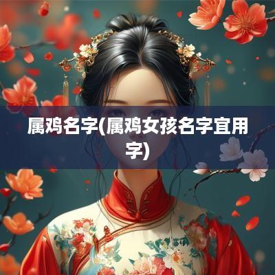 属鸡名字(属鸡女孩名字宜用字)