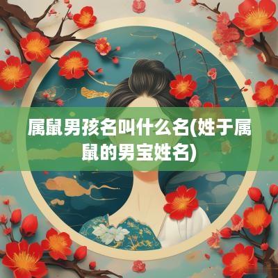 属鼠男孩名叫什么名(姓于属鼠的男宝姓名)