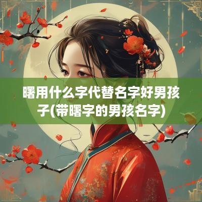 曙用什么字代替名字好男孩子(带曙字的男孩名字)