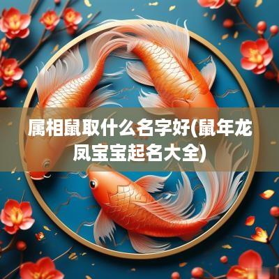 属相鼠取什么名字好(蛇年龙凤宝宝起名大全)