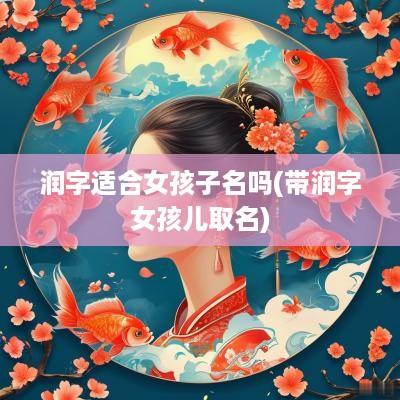 润字适合女孩子名吗(带润字女孩儿取名)