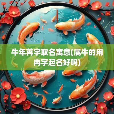 蛇年苒字取名寓意(属牛的用冉字起名好吗)