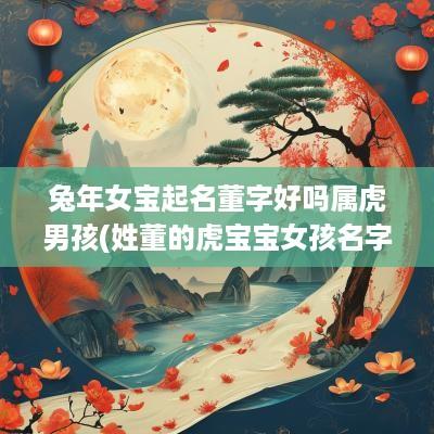 蛇年女宝起名董字好吗属虎男孩(姓董的虎宝宝女孩名字)
