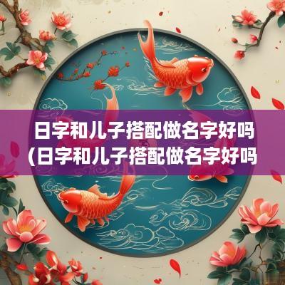 日字和儿子搭配做名字好吗(日字和儿子搭配做名字好吗女孩)