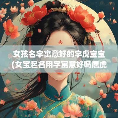 女孩名字寓意好的字虎宝宝(女宝起名用字寓意好吗属虎的)