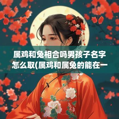 属鸡和兔相合吗男孩子名字怎么取(属鸡和属兔的能在一起吗)