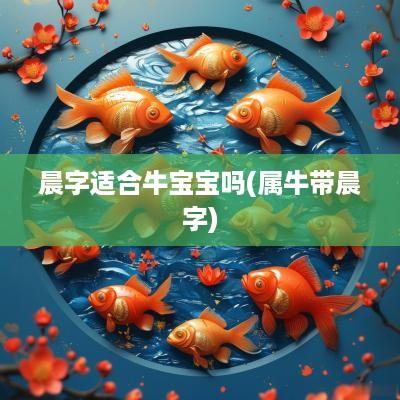晨字适合牛宝宝吗(属牛带晨字)