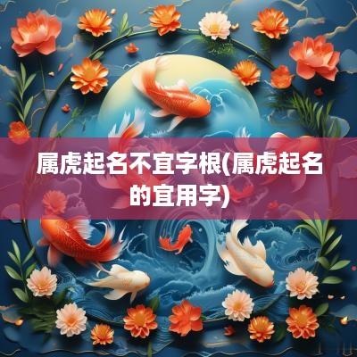 属虎起名不宜字根(属虎起名的宜用字)
