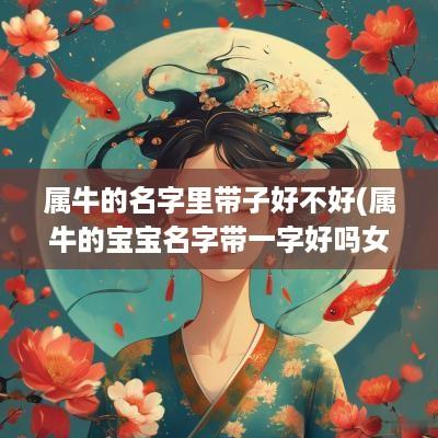 属牛的名字里带子好不好(属牛的宝宝名字带一字好吗女孩)