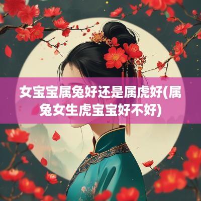 女宝宝属兔好还是属虎好(属兔女生虎宝宝好不好)