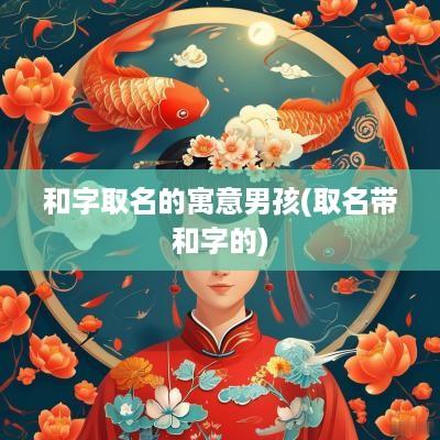 和字取名的寓意男孩(取名带和字的)