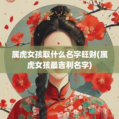属虎女孩取什么名字旺财(属虎女孩最吉利名字)