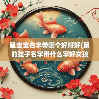 鼠宝宝名字带哪个好好好(鼠的孩子名字带什么字好女孩)