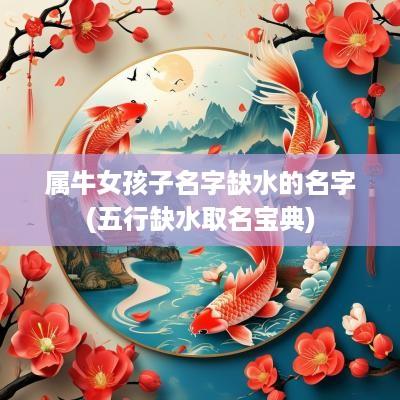 属牛女孩子名字缺水的名字(五行缺水取名宝典)