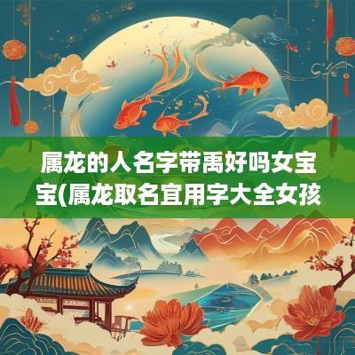 属龙的人名字带禹好吗女宝宝(属龙取名宜用字大全女孩)