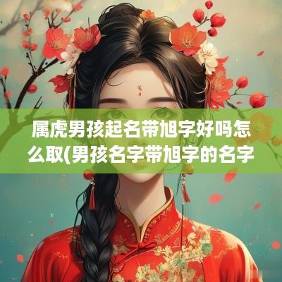 属虎男孩起名带旭字好吗怎么取(男孩名字带旭字的名字)