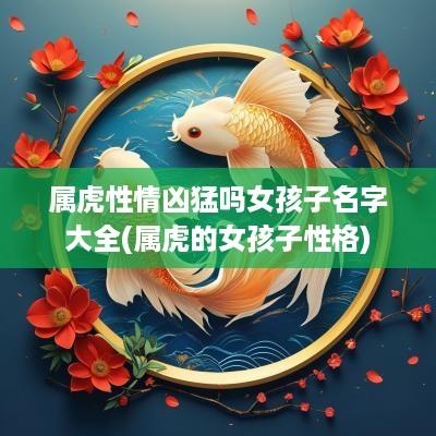 属虎性情凶猛吗女孩子名字大全(属虎的女孩子性格)