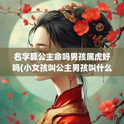 名字算公主命吗男孩属虎好吗(小女孩叫公主男孩叫什么名字)