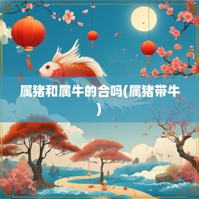 属猪和属牛的合吗(属猪带牛)