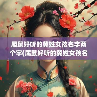 属鼠好听的冀姓女孩名字两个字(属鼠好听的冀姓女孩名字有哪些)