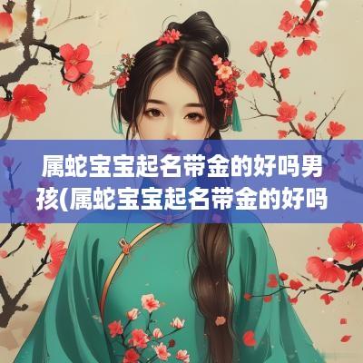 属蛇宝宝起名带金的好吗男孩(属蛇宝宝起名带金的好吗)