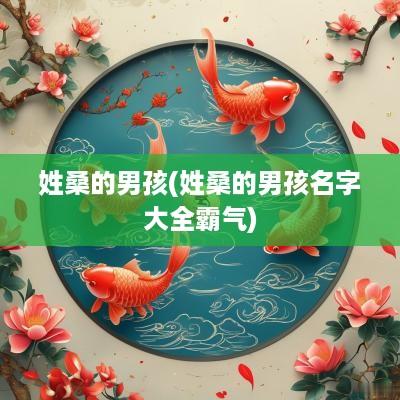 姓桑的男孩(姓桑的男孩名字大全霸气)