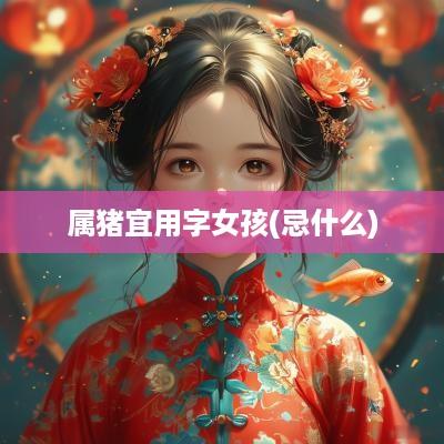 属猪宜用字女孩(忌什么)