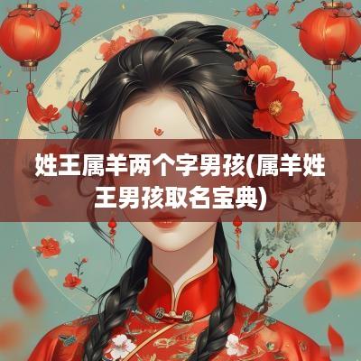 姓王属羊两个字男孩(属羊姓王男孩取名宝典)