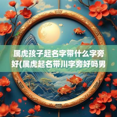 属虎孩子起名字带什么字旁好(属虎起名带川字旁好吗男孩子)