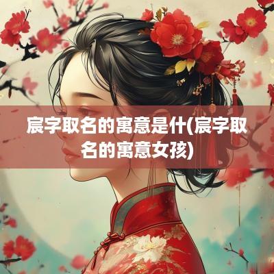 宸字取名的寓意是什(宸字取名的寓意女孩)