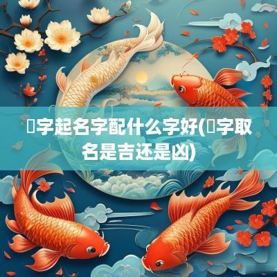 彧字起名字配什么字好(彧字取名是吉还是凶)