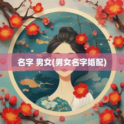名字 男女(男女名字婚配)