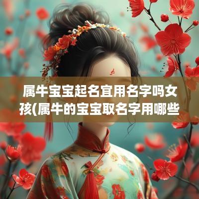 属牛宝宝起名宜用名字吗女孩(属牛的宝宝取名字用哪些字好)