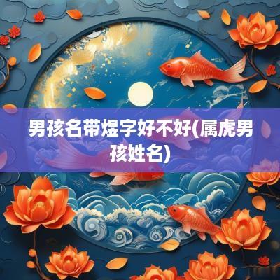 男孩名带煜字好不好(属虎男孩姓名)