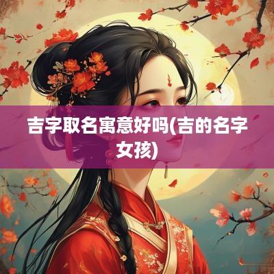 吉字取名寓意好吗(吉的名字女孩)