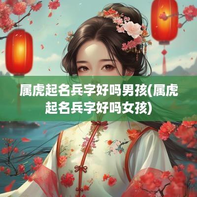 属虎起名兵字好吗男孩(属虎起名兵字好吗女孩)
