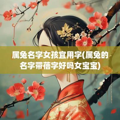 属兔名字女孩宜用字(属兔的名字带蓓字好吗女宝宝)