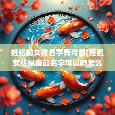 姓迟的女孩名字有诗意(姓迟女孩属虎起名字可以吗怎么起)