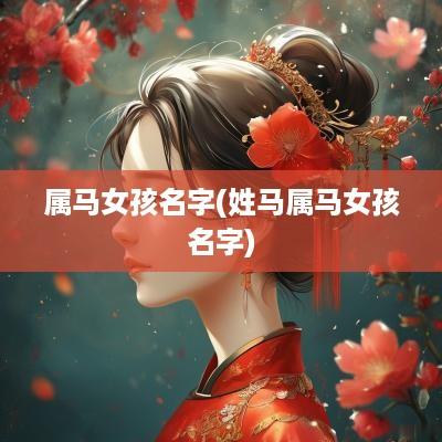 属马女孩名字(姓马属马女孩名字)