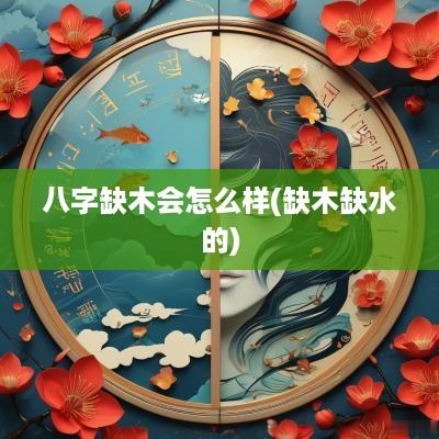 八字缺木会怎么样(缺木缺水的)