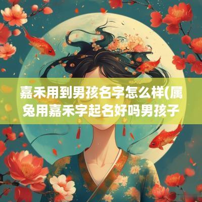 嘉禾用到男孩名字怎么样(属兔用嘉禾字起名好吗男孩子)