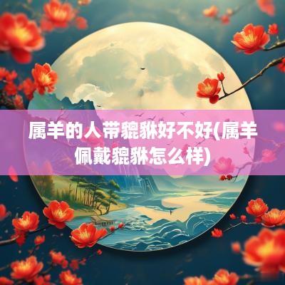 属羊的人带貔貅好不好(属羊佩戴貔貅怎么样)