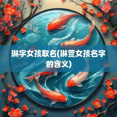 琳字女孩取名(琳萱女孩名字的含义)