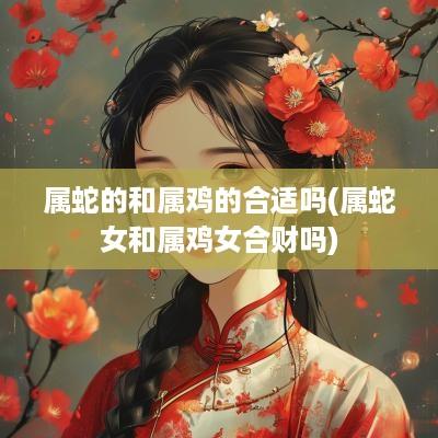 属蛇的和属鸡的合适吗(属蛇女和属鸡女合财吗)